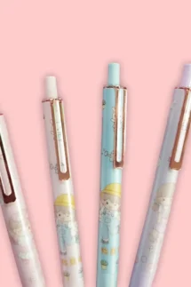 Cute Push Button Press Type Fountain Pen