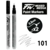 Daler Rowney FW Mixed Media Technical Paint Markers 0.8mm Pack Of 2