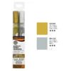 Daler Rowney Simply Acrylic Paint Marker Gold & Silver Set of 2 Pcs