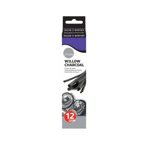 Daler Rowney Willow Charcoal Sticks Set of 12 Pcs