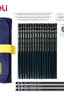 Deli 27 Pcs Fine-Art Drawing & Sketching Pencil Kit