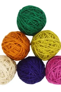 Jute Roll Multi Colour