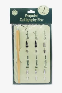 Keep Smiling Penpoint Calligraphy Pen with 7 Nibs