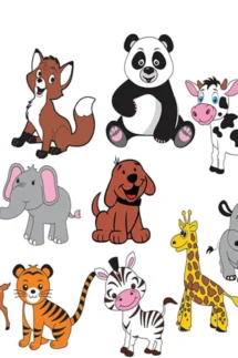 Kids Learning Educational Foam Wall Baby Animals