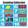 Kids Learning Educational Foam Wall Counting Collection