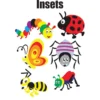 Kids Learning Educational Foam Wall Insects