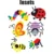 Kids Learning Educational Foam Wall Insects