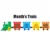 Kids Learning Educational Foam Wall Month's Train