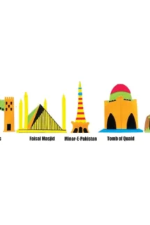 Kids Learning Educational Foam Wall Pakistan's Historical Buildings