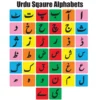 Kids Learning Educational Foam Wall Urdu Square Alphabets