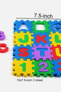 Kids Learning Eva Puzzle Foaming Mat Alphabets 3pcs Set