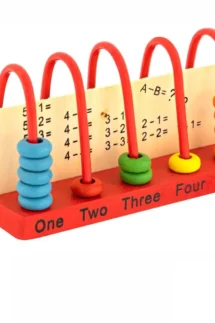 Kids Wood Material Learning Abacus Count Frame