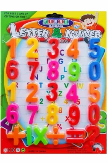 Letter & Number Counting 123 Small (8218)