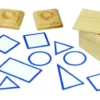Montessori Geometric Solids with Wooden Box