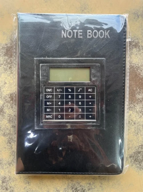 Note Book Font Calculator A5
