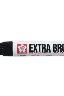 Sakura Extra Broad Permanent Ink Marker, Black