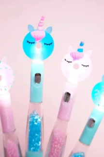Unicorn Crystal Donut Light Gel Pen