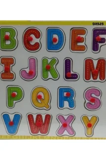 Wooden Alphabet ABC Plate For Kids