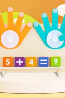 Wooden Finger Arithmetic Montessori Teaching Aids, Enlightenment Educational Toy