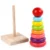 Wooden Toy 8 Step Rainbow Tower #147