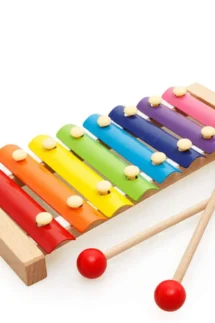 Wooden Xylophone with 8 Notes Musical Toy