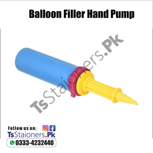 Balloon filler hand pump