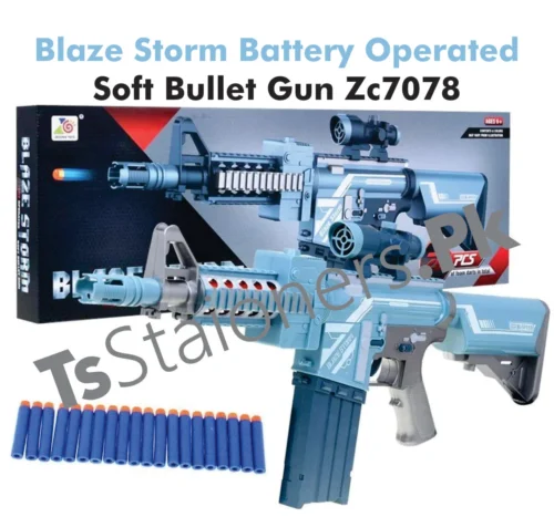 Blaze Storm Battery Operated Soft Bullet Gun ZC7078