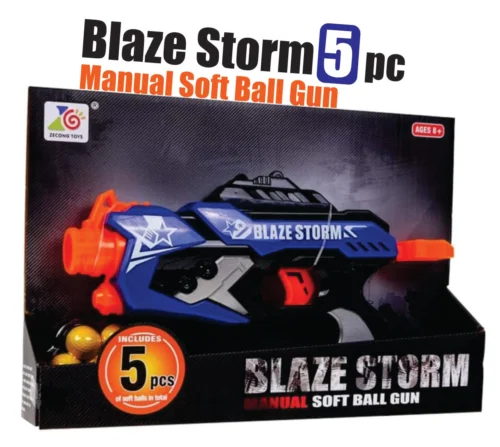 Blaze Storm Manual Soft Bullet Gun