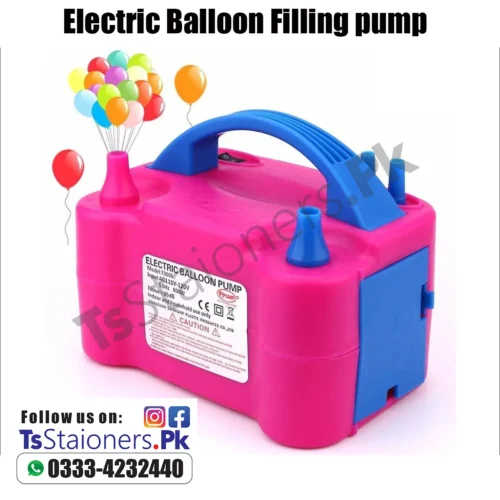 Electric Balloon Filling pump