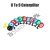 Kids Learning Educational Foam Wall 0 To 9 caterpillar