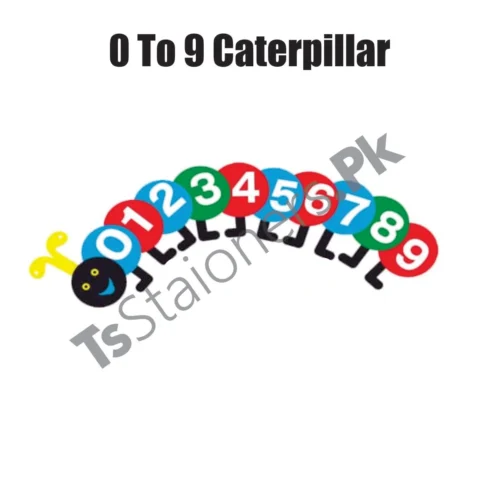 Kids Learning Educational Foam Wall 0 To 9 caterpillar