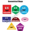 Kids Learning Educational Foam Wall Geometrical Shapes