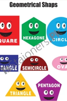 Kids Learning Educational Foam Wall Geometrical Shapes