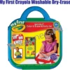 My First Crayola Washable Dry-Erase Activity Ma