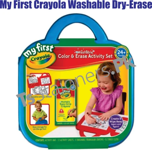 My First Crayola Washable Dry-Erase Activity Ma