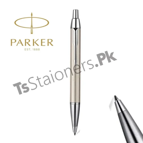 Parker Ballpoint Pen Brushed Metal Silver CT (Standard Series)
