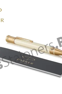 Parker Duofold Classic Ivory with Gold Trim Ballpoint Pen