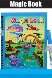 Reusable Magic Water Painting Book for Kids