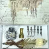 Calligraphy Pen Set Golden 8pcs Medium Box