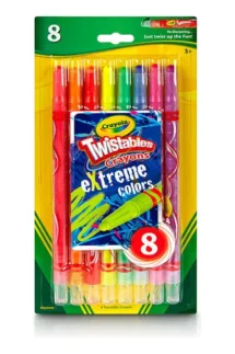 Crayola Twistables Crayons Extreme 8ct for Kids