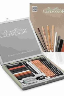 Cretacolor Passion Wooden Box Sketching and Drawing Set Of 25