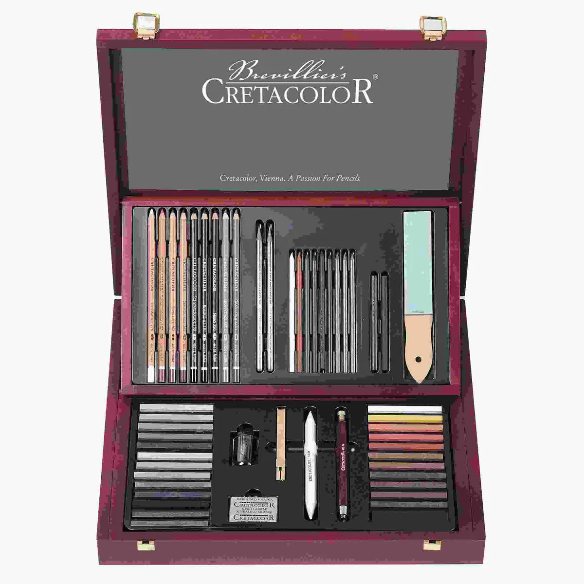 Cretacolor Wooden Selection Professional Drawing Set of 52 Cretacolor Wooden Selection Professional Drawing Set of 52