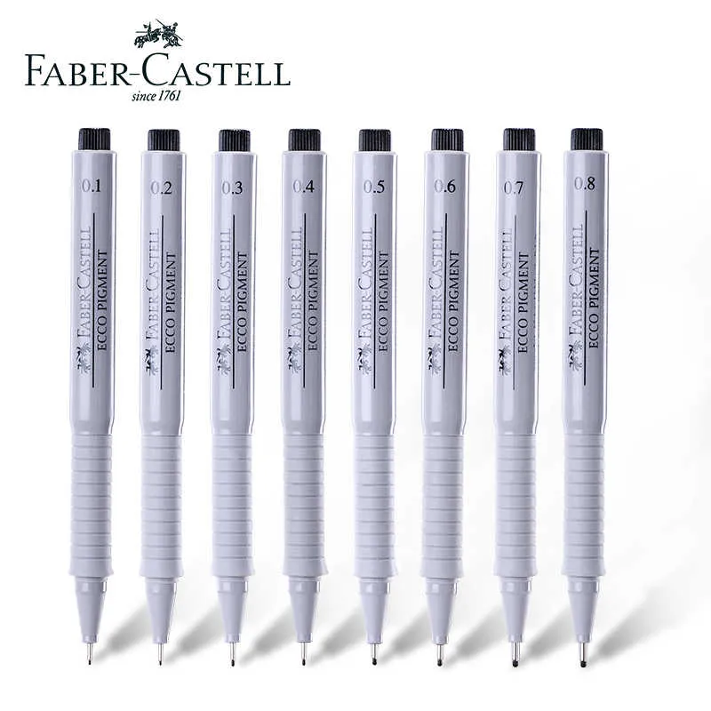 Faber Castell Ecco Pigment Fineliner Pen Black Faber Castell Ecco Pigment Fineliner Pen Black