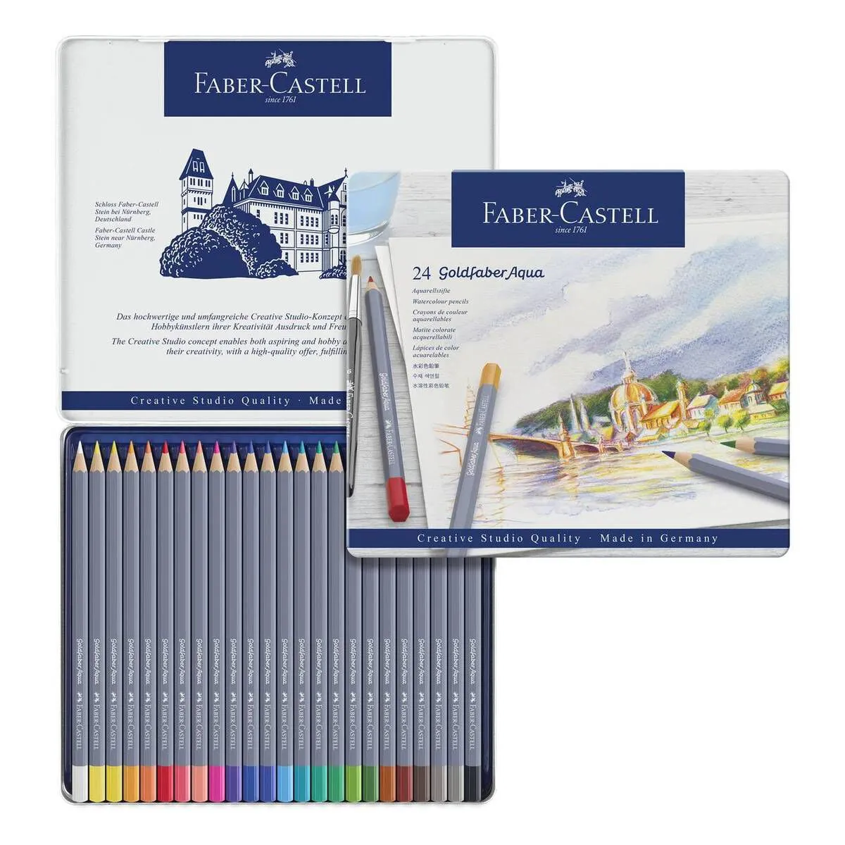 Faber Castell Goldfaber Aqua Watercolour Pencils Faber Castell Goldfaber Aqua Watercolour Pencils