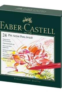 Faber Castell Pitt Artist Studio Set Of 24 Brush Pen Tips