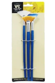Fan Brush Pack of 3