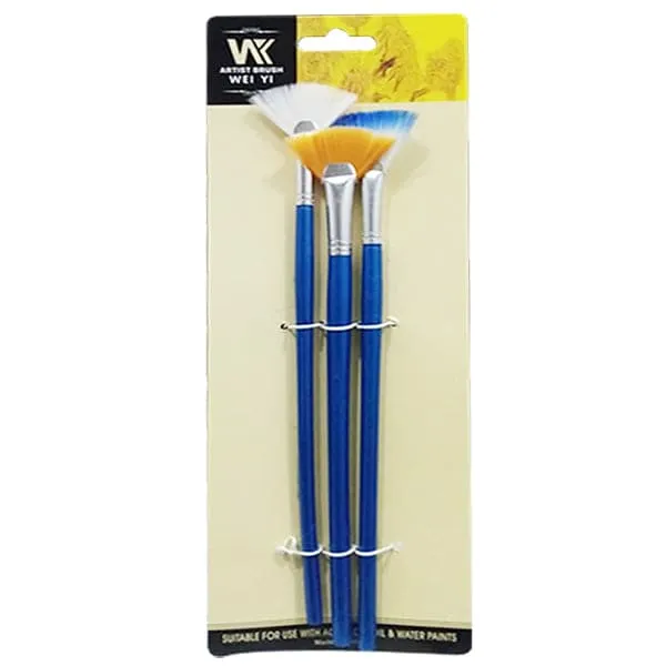 Fan Brush Pack of 3 Fan Brush Pack of 3