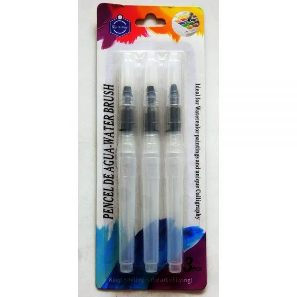 Keep Smiling Water Brush Pen Pack of 3 Keep Smiling Water Brush Pen Pack of 3