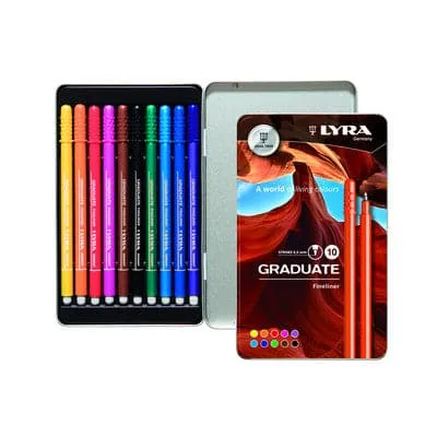 Lyra Graduate Fineliner Markers Lyra Graduate Fineliner Markers