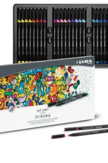 Lyra Hi Quality Art Brush Pen Tin Box Of 50